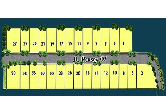 4. Kavling Persea Premiere - site plan